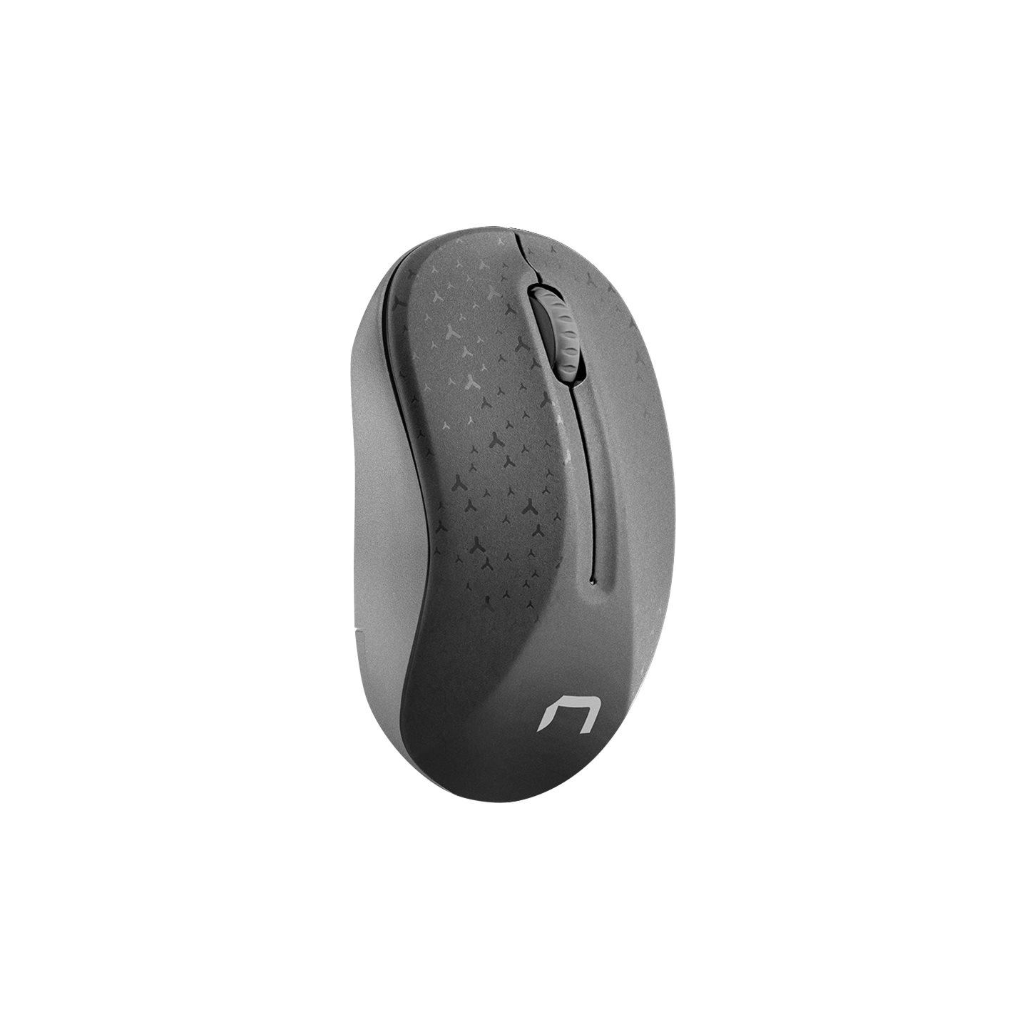 Natec Mouse, Toucan, Wireless, 1600 DPI, Optical, Black-Grey | Natec | Mouse | Optical | Wireless | Black/Grey