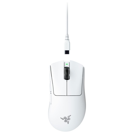 Razer DeathAdder V4 Pro Gaming Mouse - White
