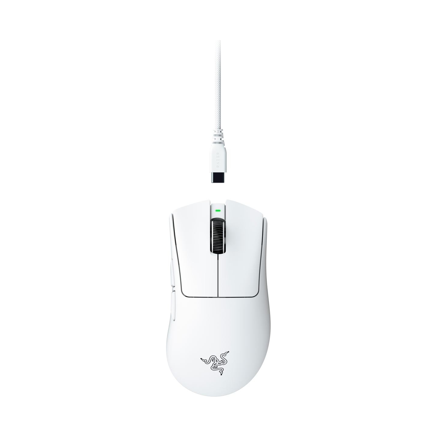Razer DeathAdder V4 Pro Gaming Mouse - White