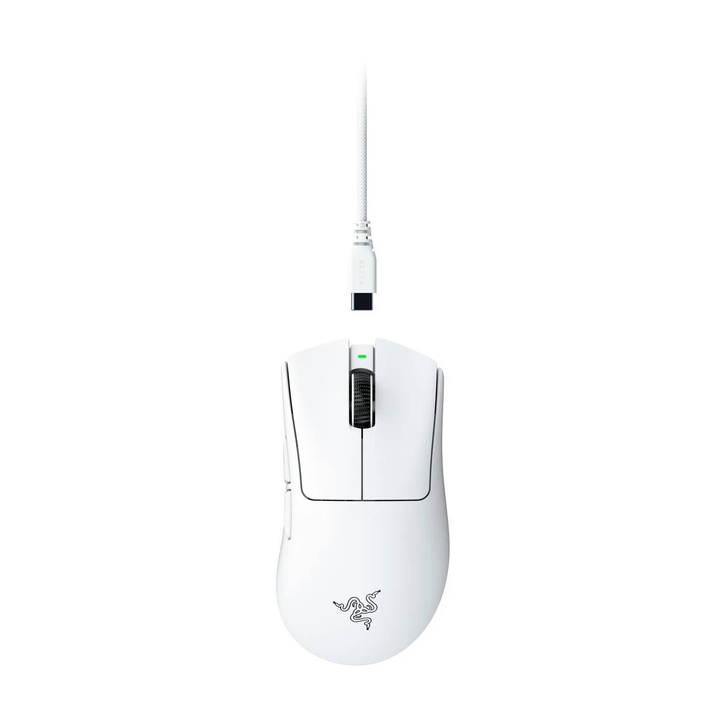Razer DeathAdder V4 Pro Gaming Mouse - White