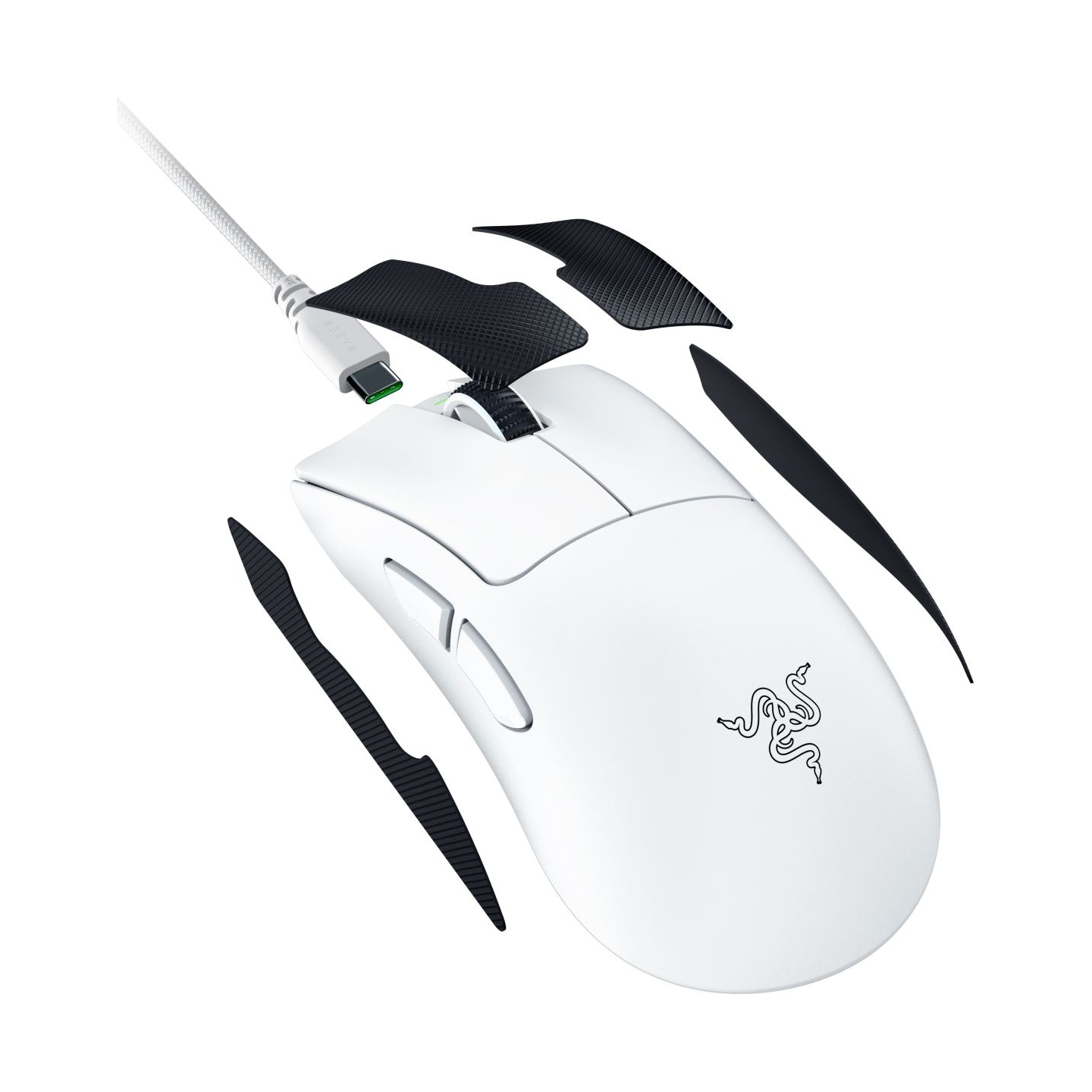 Razer DeathAdder V4 Pro Gaming Mouse - White