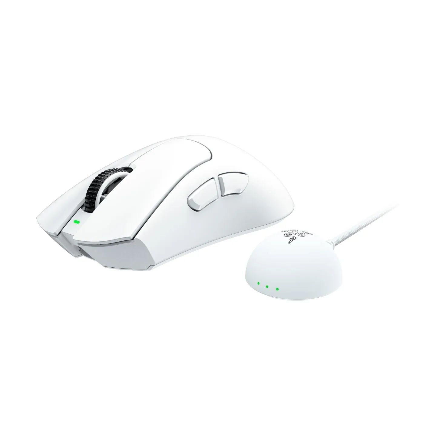 Razer DeathAdder V4 Pro Gaming Mouse - White