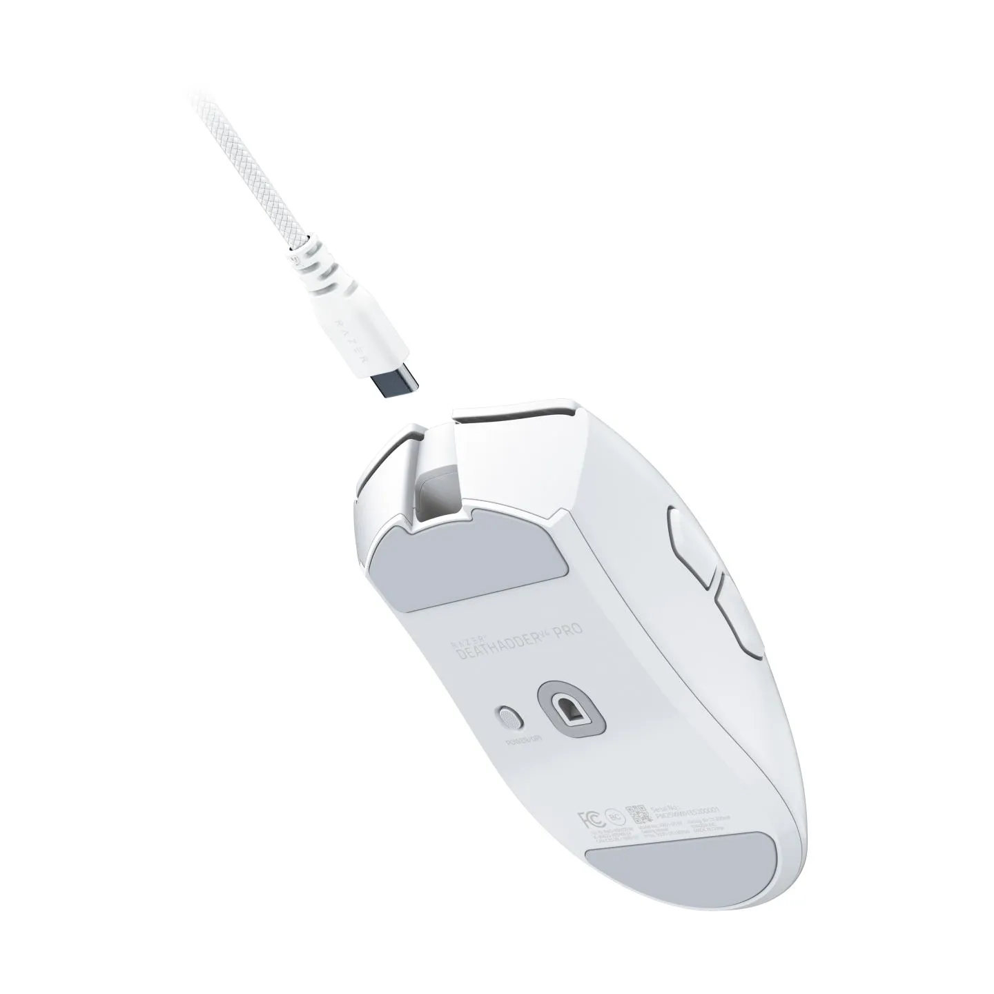 Razer DeathAdder V4 Pro Gaming Mouse - White