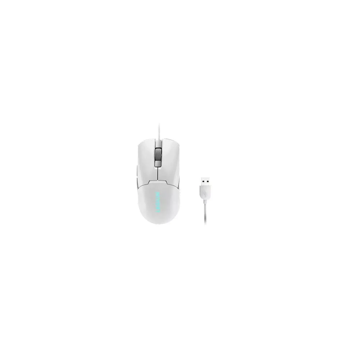 Lenovo | RGB Gaming Mouse | Legion M300s | Gaming Mouse | Wired via USB 2.0 | Glacier White