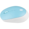Natec | Mouse | Harrier 2 | Wireless | Bluetooth | White/Blue