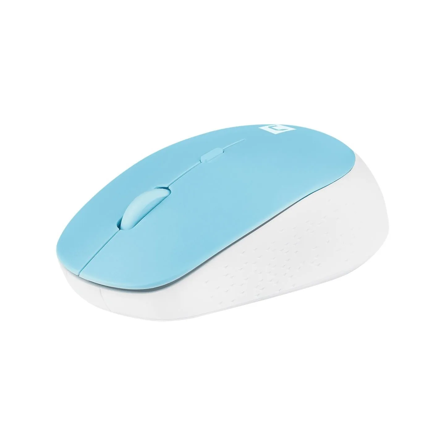 Natec | Mouse | Harrier 2 | Wireless | Bluetooth | White/Blue