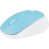 Natec | Mouse | Harrier 2 | Wireless | Bluetooth | White/Blue