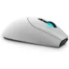Dell | Gaming Mouse | AW620M | Wired/Wireless | Alienware Wireless Gaming Mouse | Lunar Light