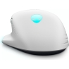 Dell | Gaming Mouse | AW620M | Wired/Wireless | Alienware Wireless Gaming Mouse | Lunar Light