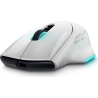 Dell | Gaming Mouse | AW620M | Wired/Wireless | Alienware Wireless Gaming Mouse | Lunar Light