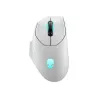 Dell | Gaming Mouse | AW620M | Wired/Wireless | Alienware Wireless Gaming Mouse | Lunar Light