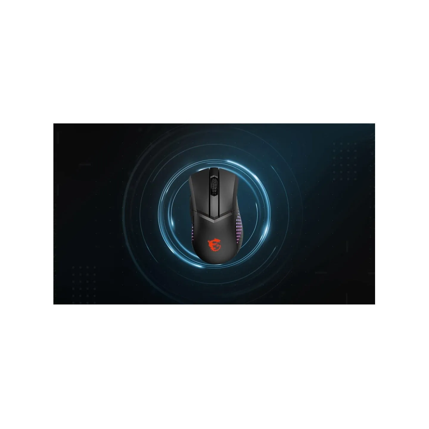 MSI | Lightweight Wireless Gaming Mouse | GM51 | Wireless | Gaming Mouse | 2.4GHz | Black