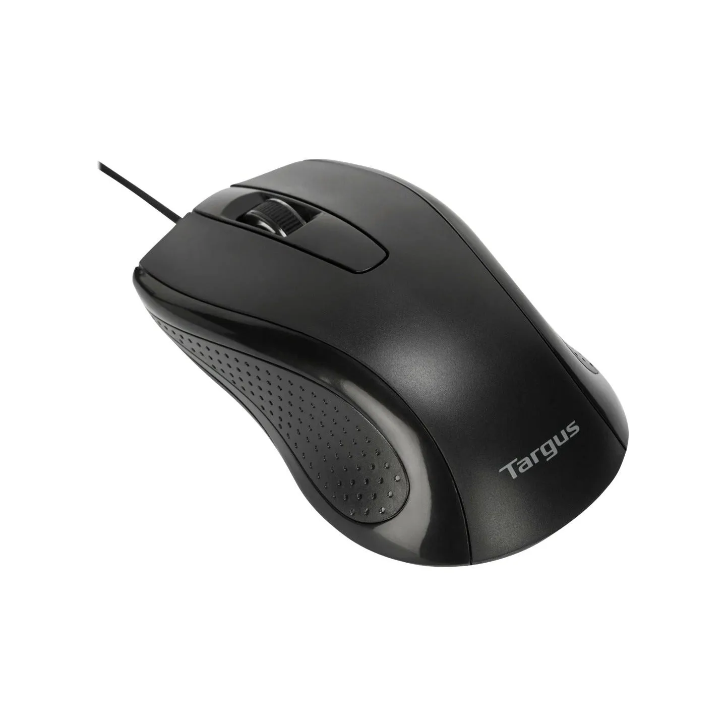 Targus Full-Size Optical Antimicrobial Wired Mouse | Targus Mouse | Full-Size Optical Antimicrobial | Wired | Black