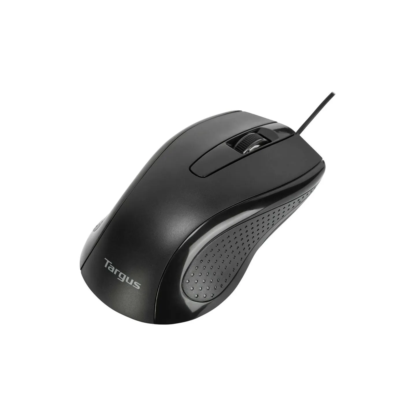 Targus Full-Size Optical Antimicrobial Wired Mouse | Targus Mouse | Full-Size Optical Antimicrobial | Wired | Black