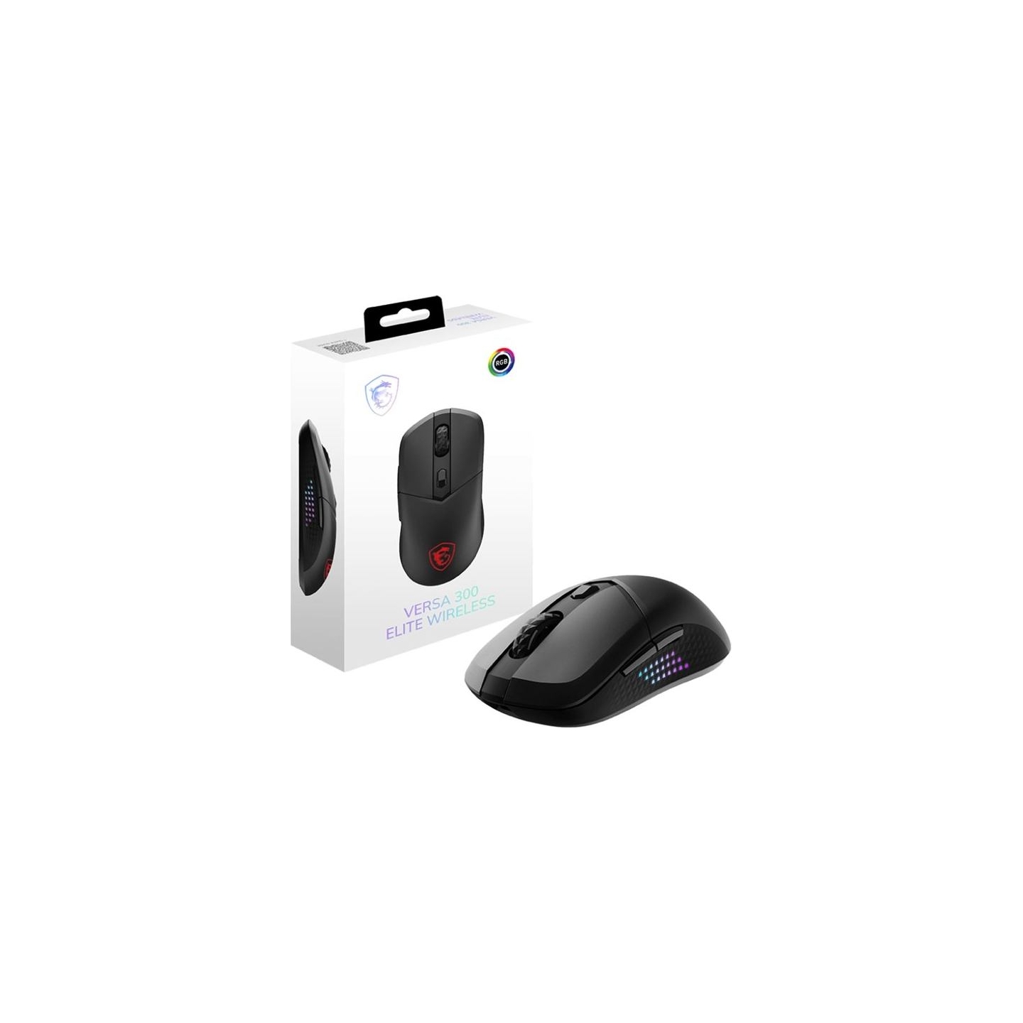MSI Gaming Mouse | VERSA 300 ELITE WIRELESS | Wireless | 2.4 GHz, Bluetooth 5.3, USB 2.0