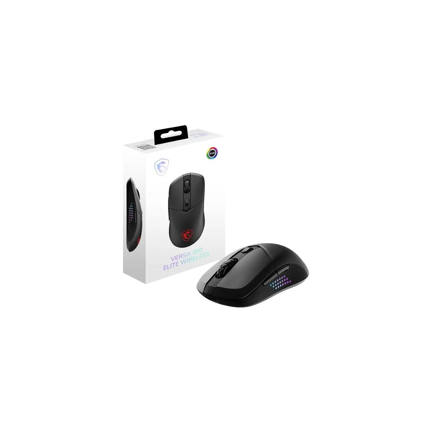 MSI Gaming Mouse | VERSA 300 ELITE WIRELESS | Wireless | 2.4 GHz, Bluetooth 5.3, USB 2.0