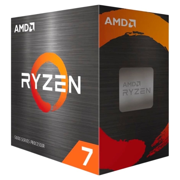 AMD CPU Desktop Ryzen 7 8C/16T 5700 (3.7/4.6GHz, 20MB,65W,AM4) box, with Wraith Stealth Cooler