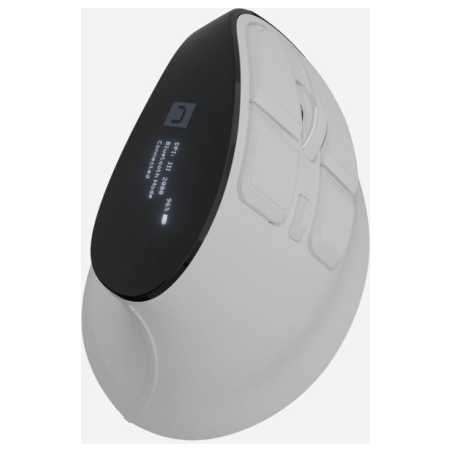 Natec Mouse | Euphonie Pro | Wireless | 2.4 GHz, Bluetooth | White