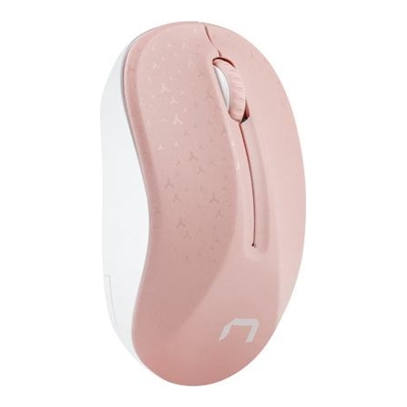 Natec Mouse, Toucan, Wireless, 1600 DPI, Optical, Pink-White | Natec | Mouse | Optical | Wireless | Pink/White