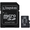 Kingston | UHS-I | 8 GB | microSDHC/SDXC Industrial Card | Flash memory class Class 10, UHS-I, U3, V30, A1 | SD Adapter