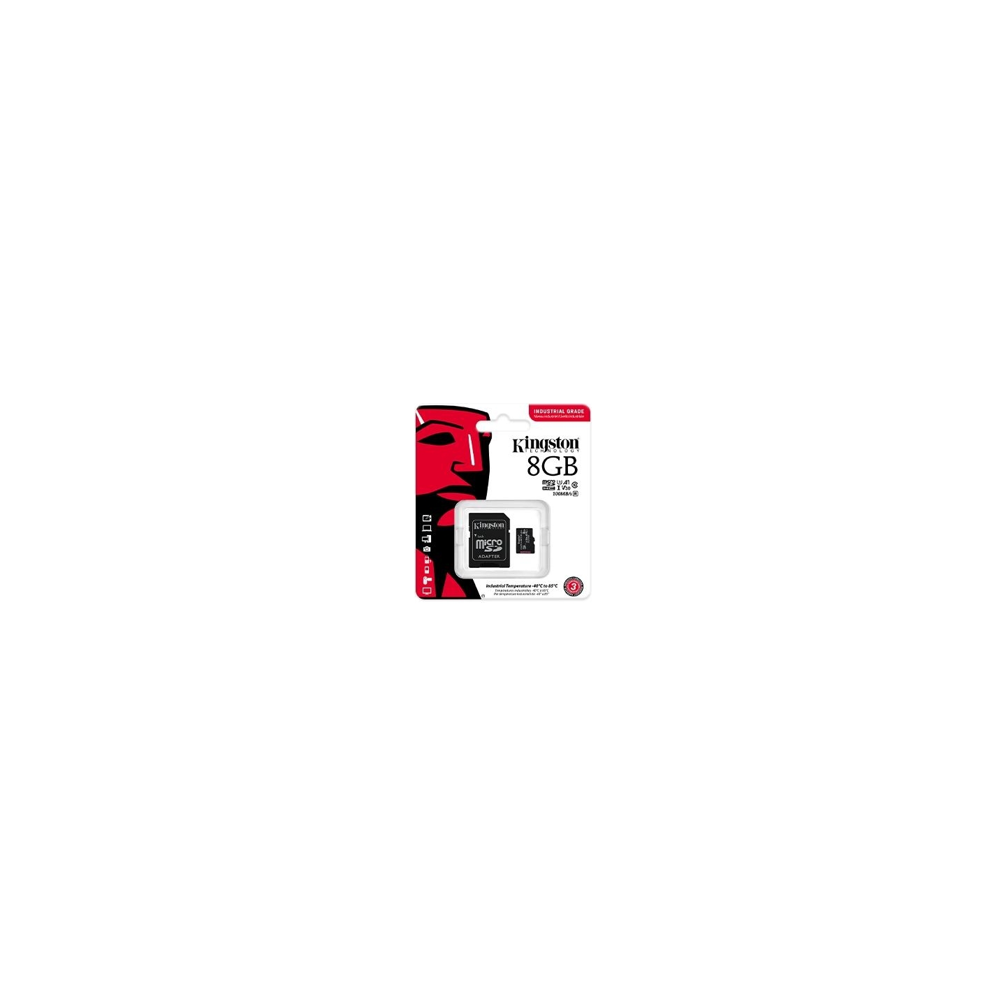 Kingston 8GB microSDHC Industrial C10