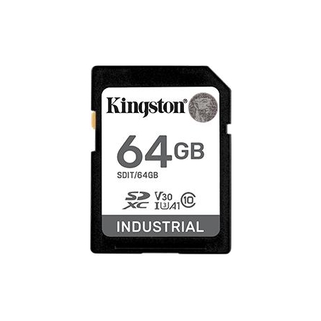 Kingston | Memory Card | SDIT/64GB | 64 GB | SD | Flash memory class Class 10, UHS-I, U3, V30, A1