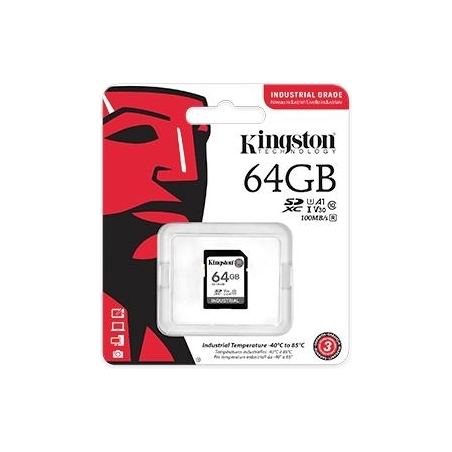 Kingston | Memory Card | SDIT/64GB | 64 GB | SD | Flash memory class Class 10, UHS-I, U3, V30, A1