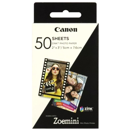 Canon 50 sheets | ZP-2030 | Photo Paper | White | 5 x 7.6 cm