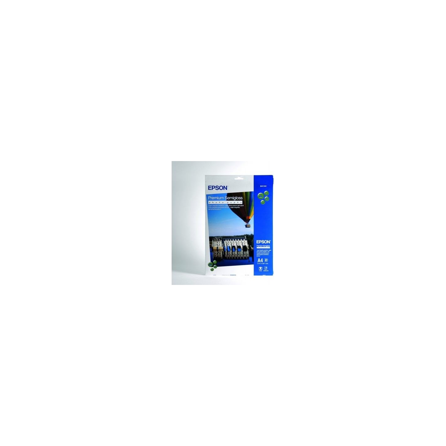 Epson Premium Semigloss Photo Paper, DIN A4, 251g/mÂ², 20 Sheets | A4