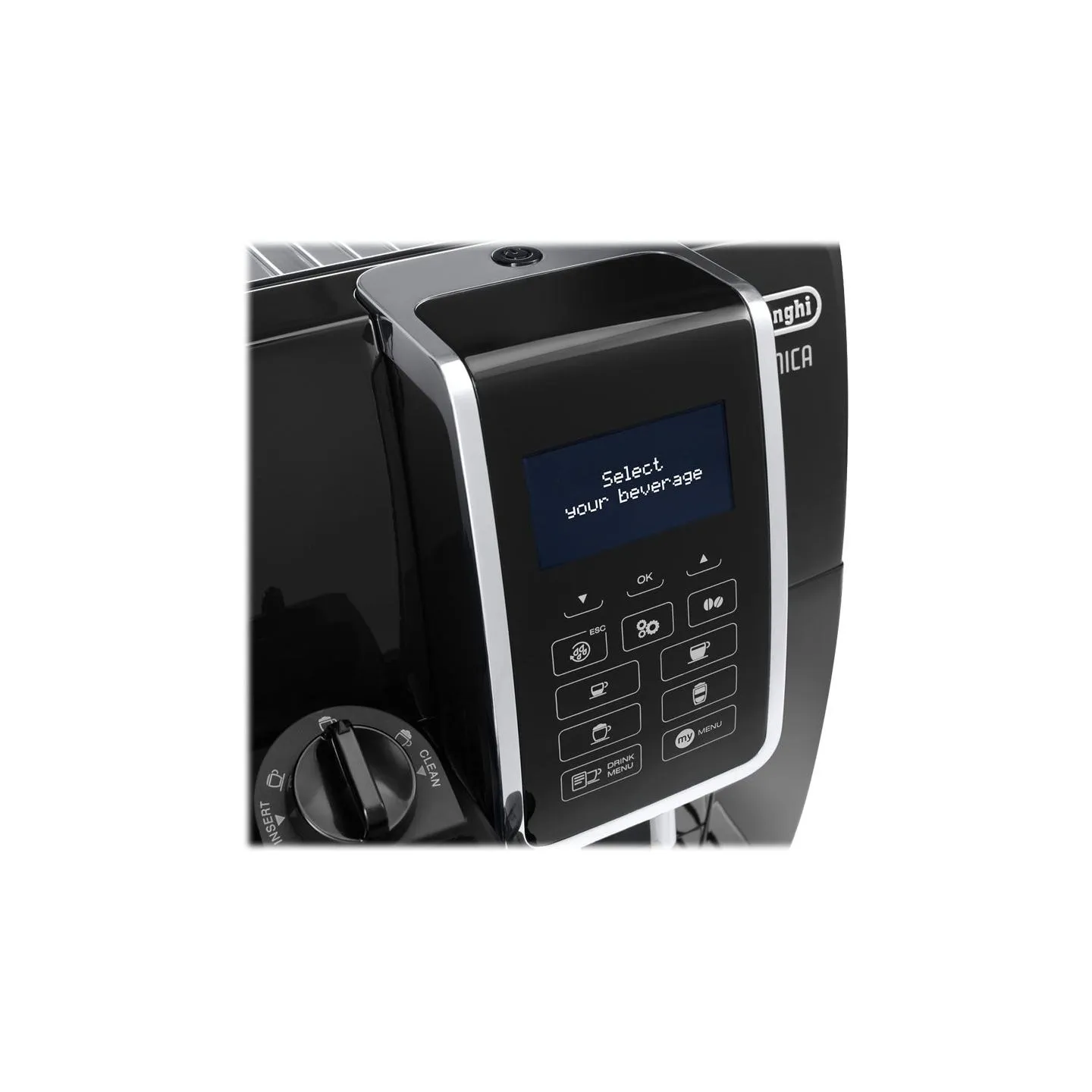 Delonghi | Coffee Maker | Dinamica ECAM 350.55 B | Pump pressure 15 bar | Built-in milk frother | Automatic | 1450 W | Black
