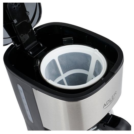 Adler | Coffee maker | AD 4407 | Drip | 550 W | Black