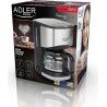 Adler | Coffee maker | AD 4407 | Drip | 550 W | Black