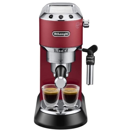 Delonghi | Espresso Coffee Maker | Dedica Style EC 685.R | Pump pressure 15 bar | Built-in milk frother | Semi-automatic | 1300 