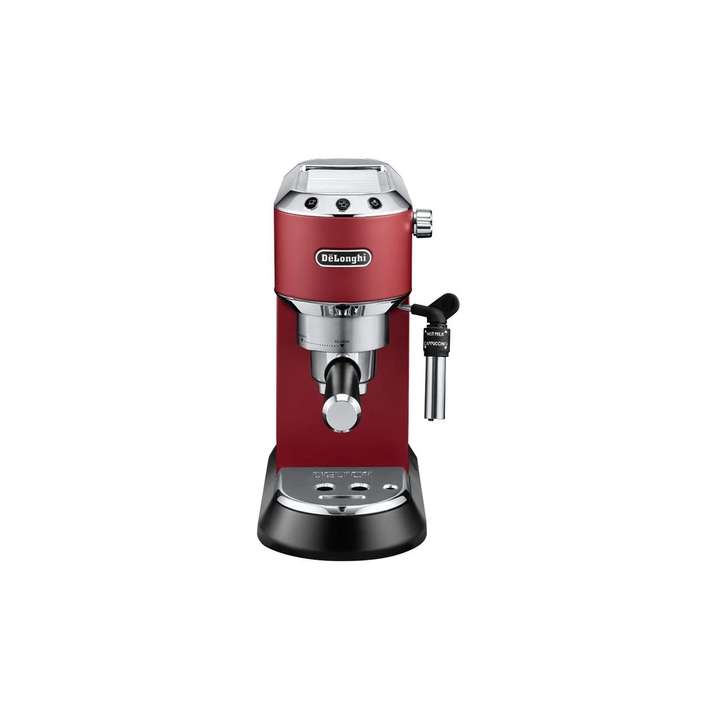 Delonghi | Espresso Coffee Maker | Dedica Style EC 685.R | Pump pressure 15 bar | Built-in milk frother | Semi-automatic | 1300 