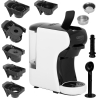 Camry | Multi-capsule Espresso machine | CR 4414 | Pump pressure 19 bar | Ground/Capsule | 1450 W | White/Black