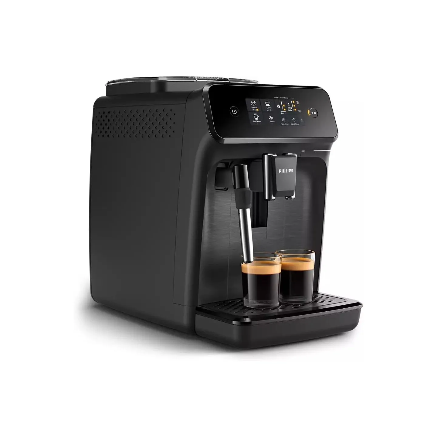 Philips | Espresso Coffee maker | EP1220/00 | Pump pressure 15 bar | Built-in milk frother | Fully automatic | 1500 W | Black