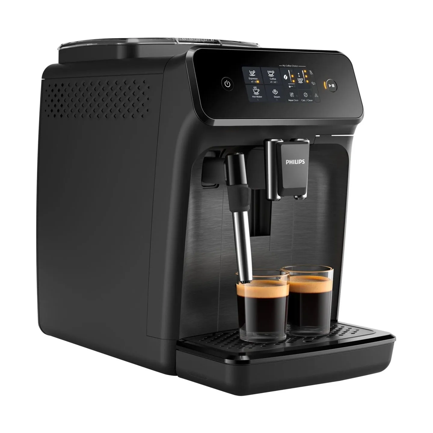 Philips | Espresso Coffee maker | EP1220/00 | Pump pressure 15 bar | Built-in milk frother | Fully automatic | 1500 W | Black