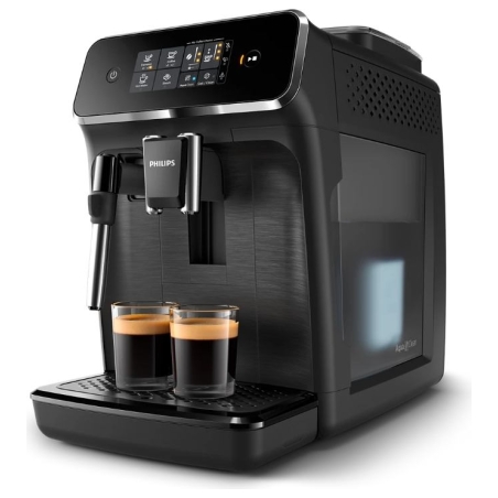 Philips Coffee Maker | EP2220/10 | Pump pressure 15 bar | Built-in milk frother | Automatic | 1500 W | Black
