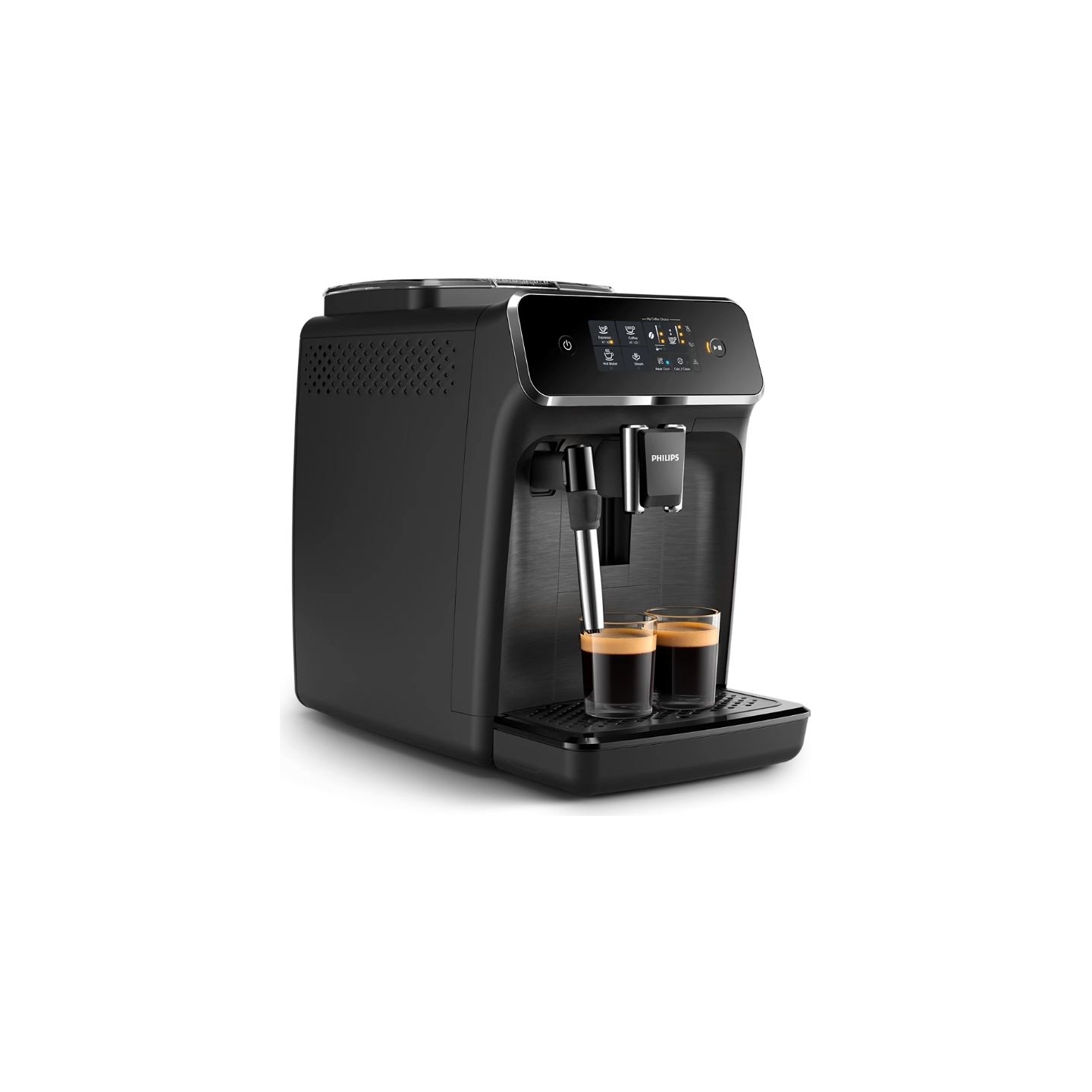 Philips Coffee Maker | EP2220/10 | Pump pressure 15 bar | Built-in milk frother | Automatic | 1500 W | Black