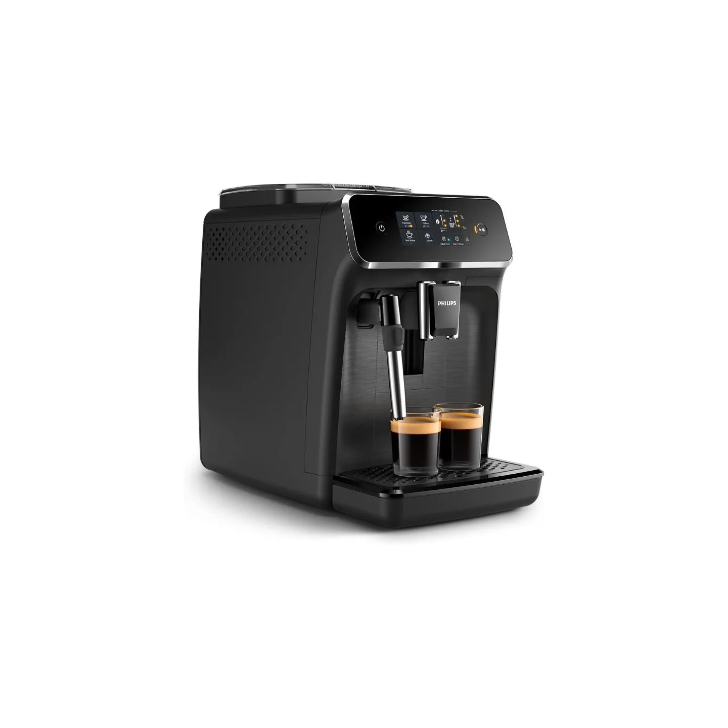 Philips Coffee Maker | EP2220/10 | Pump pressure 15 bar | Built-in milk frother | Automatic | 1500 W | Black
