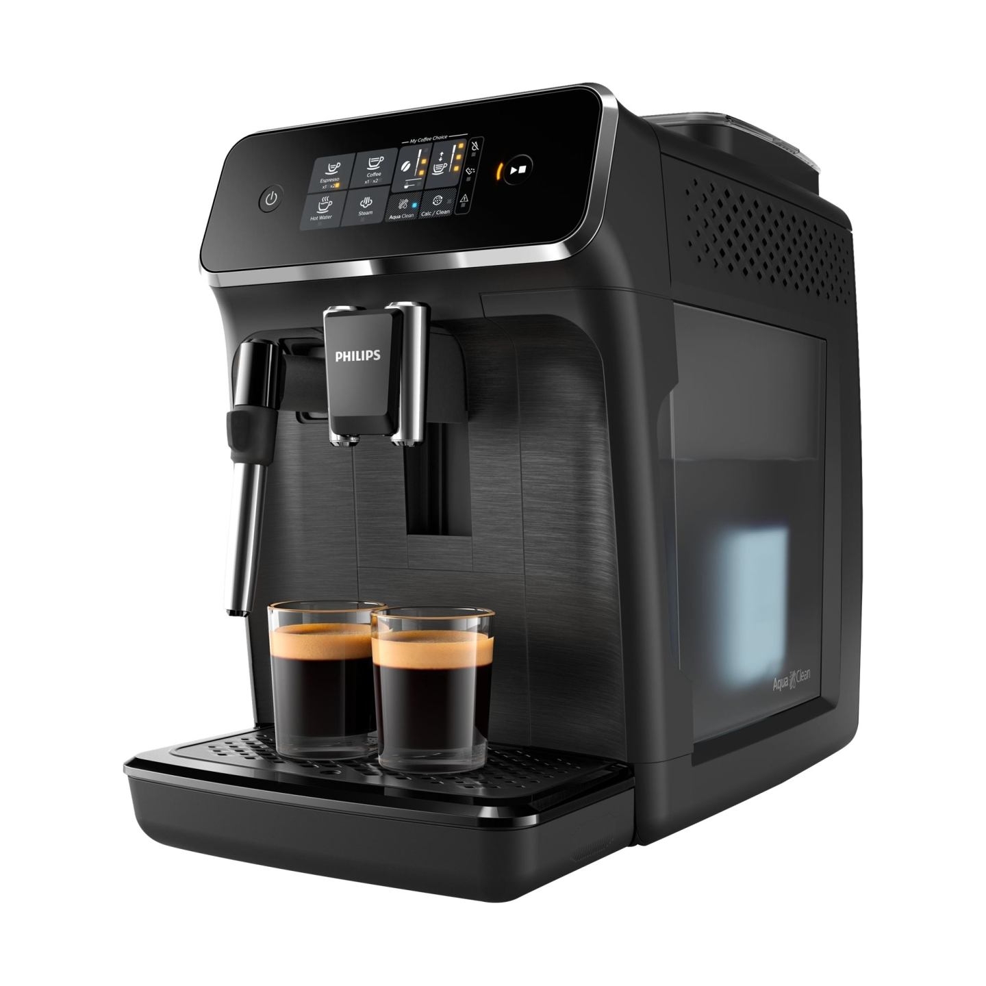 Philips Coffee Maker | EP2220/10 | Pump pressure 15 bar | Built-in milk frother | Automatic | 1500 W | Black