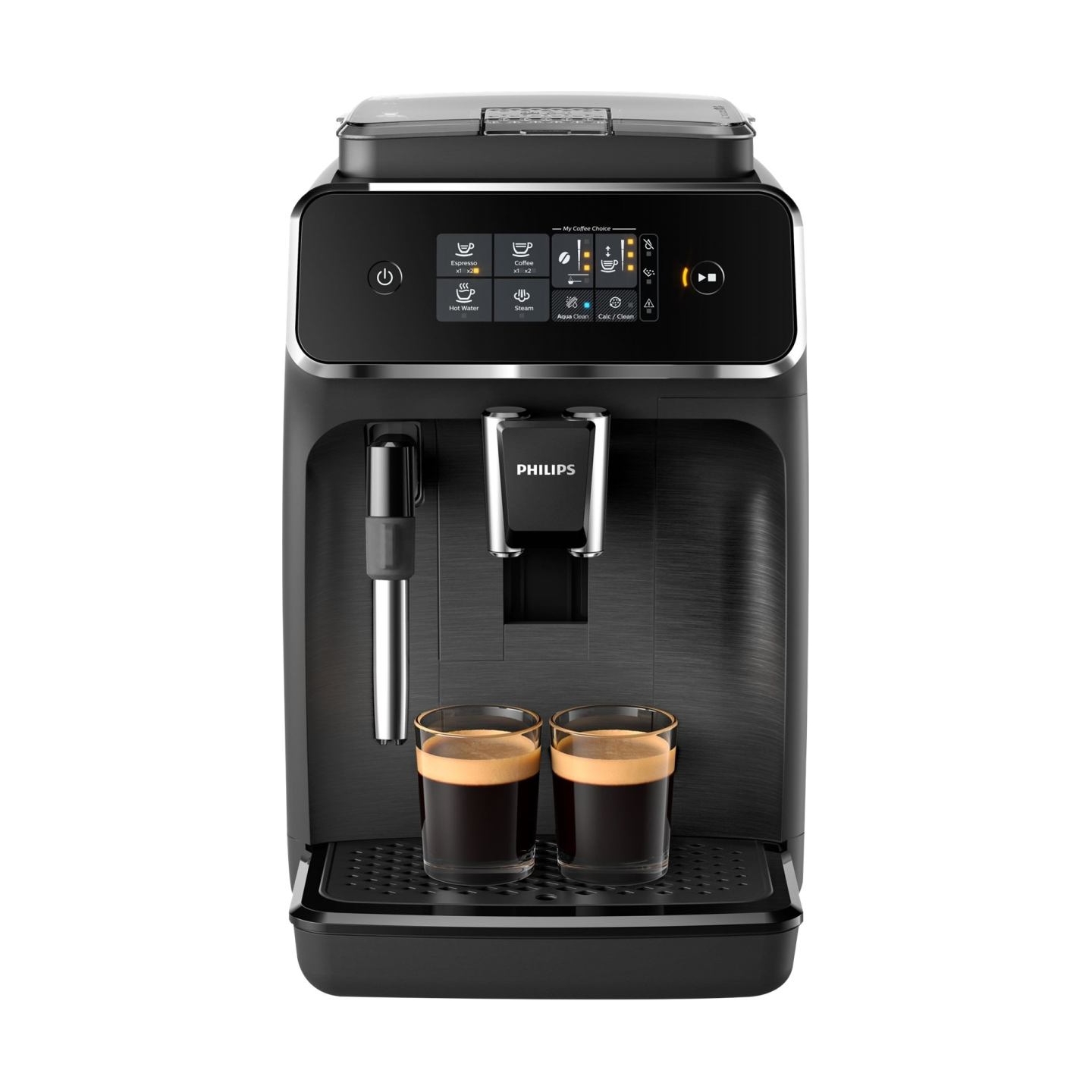 Philips Coffee Maker | EP2220/10 | Pump pressure 15 bar | Built-in milk frother | Automatic | 1500 W | Black