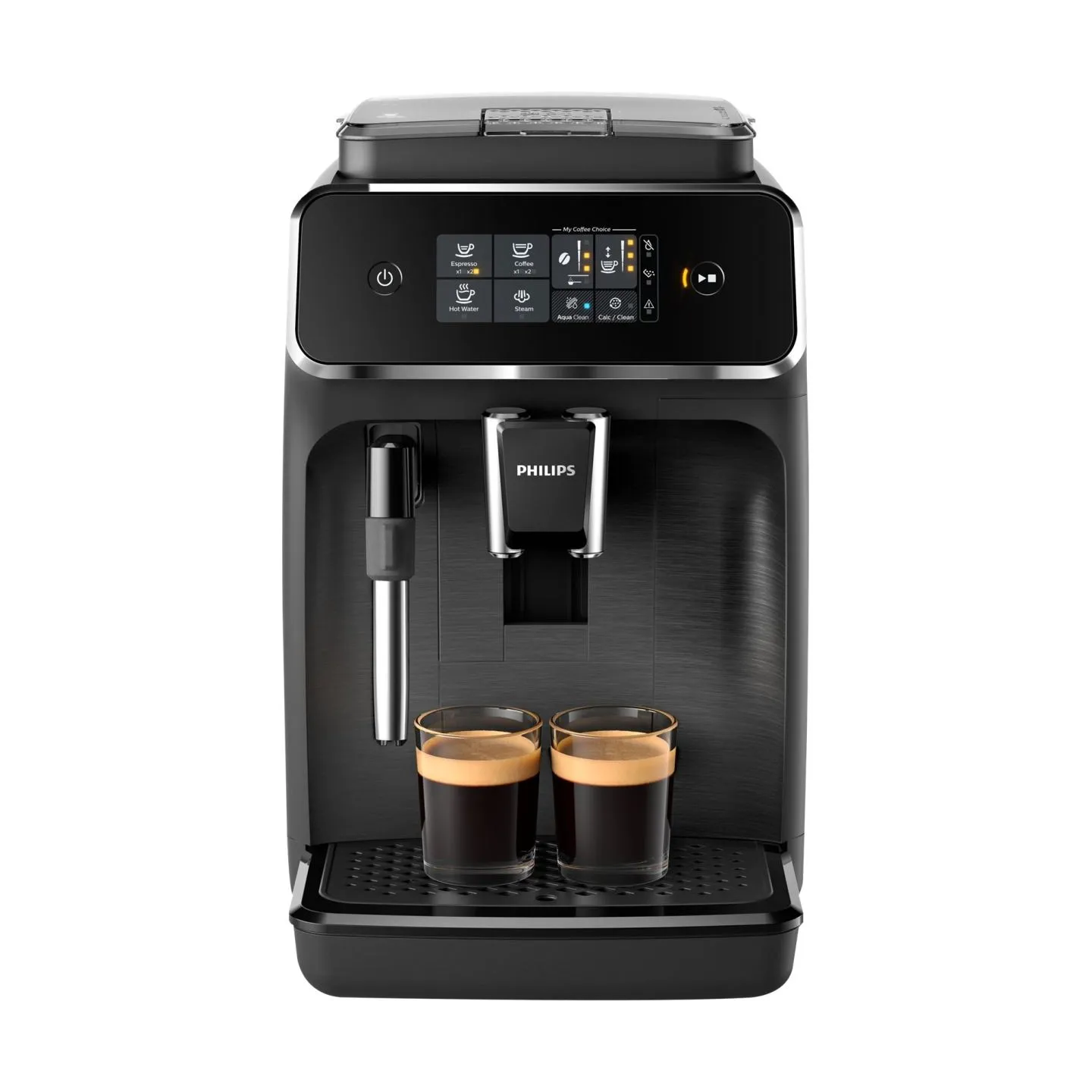 Philips Coffee Maker | EP2220/10 | Pump pressure 15 bar | Built-in milk frother | Automatic | 1500 W | Black