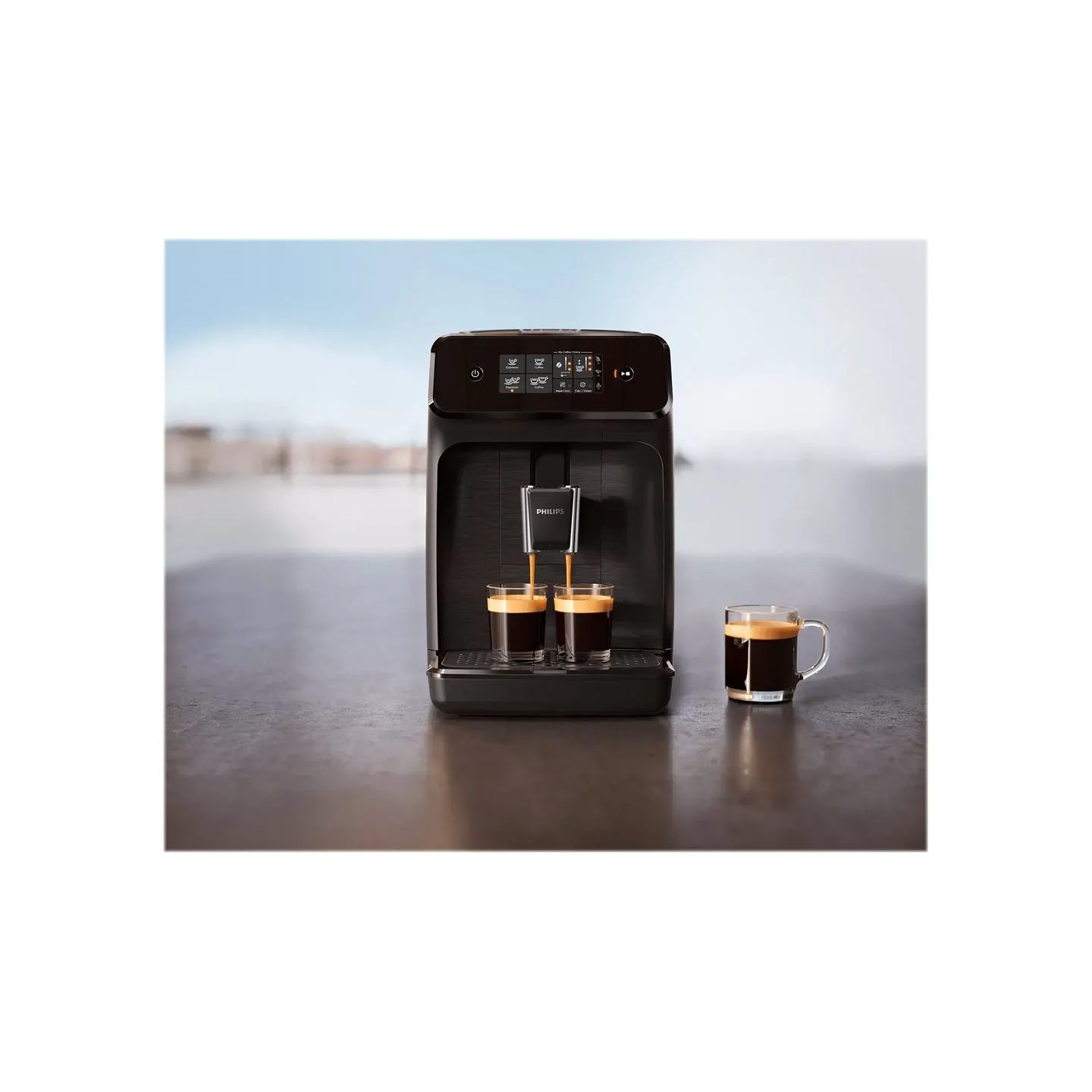 Philips | Coffee maker Series 1200 | EP1200/00 | Pump pressure 15 bar | Automatic | 1500 W | Black