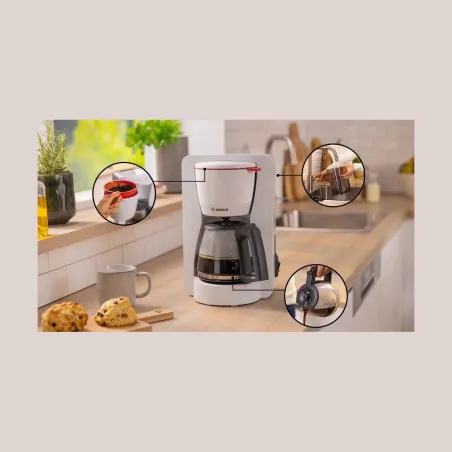 Bosch Coffee machine MyMoment TKA2M111 white