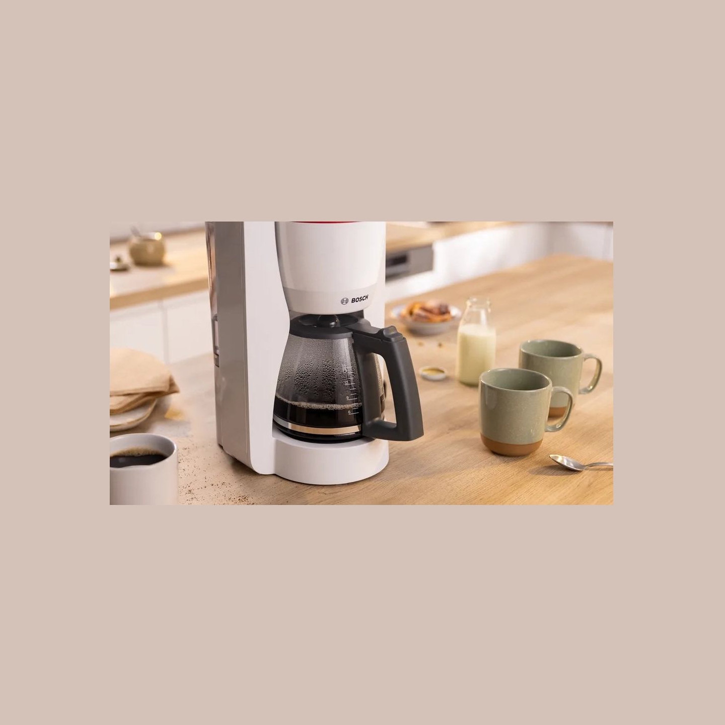 Bosch Coffee machine MyMoment TKA2M111 white