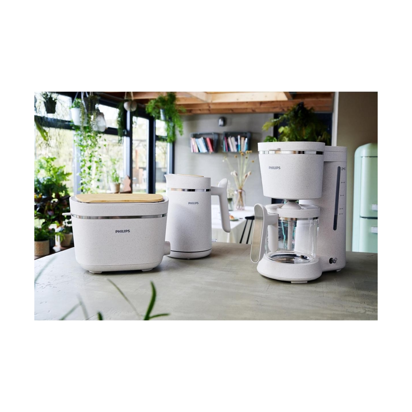 Philips Eco Conscious Edition Drip Filter Coffee Machine HD5120/00, 1.2L / HD5120/00