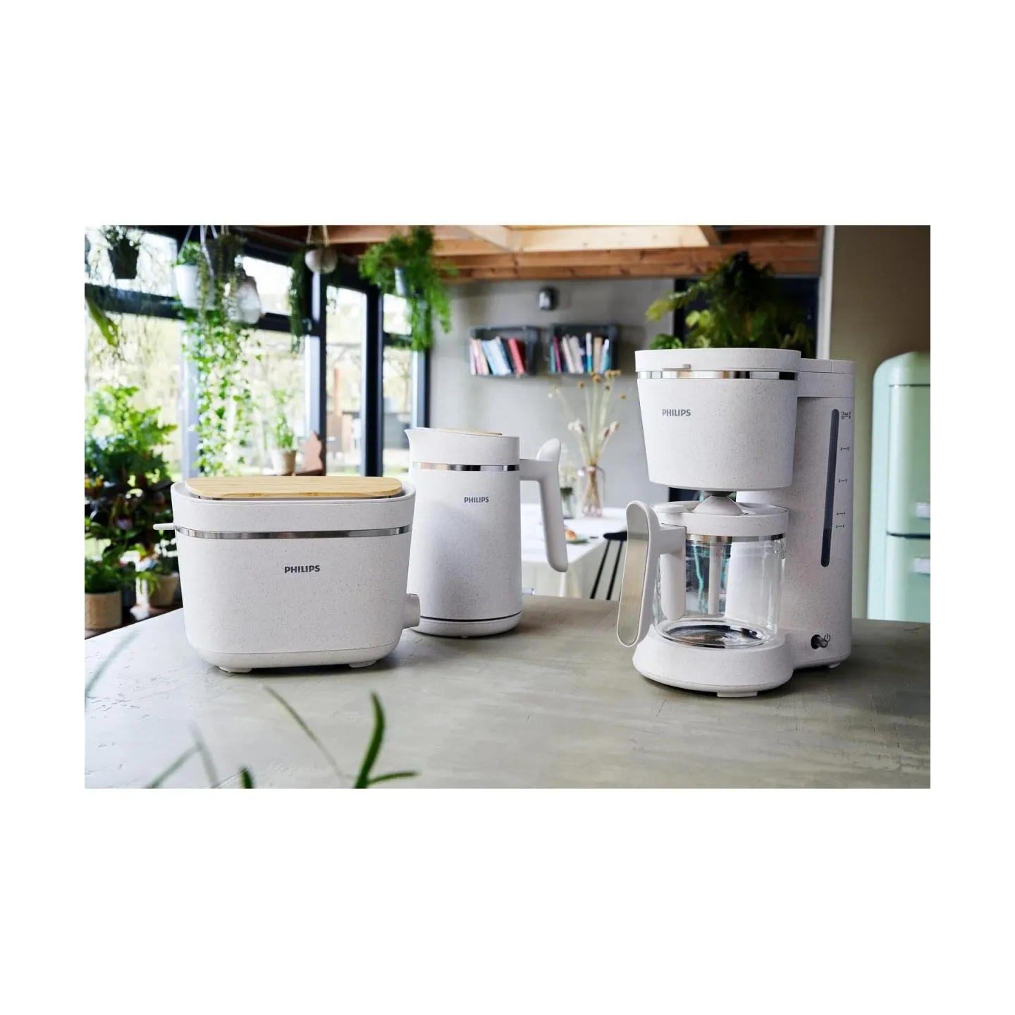 Philips Eco Conscious Edition Drip Filter Coffee Machine HD5120/00, 1.2L / HD5120/00