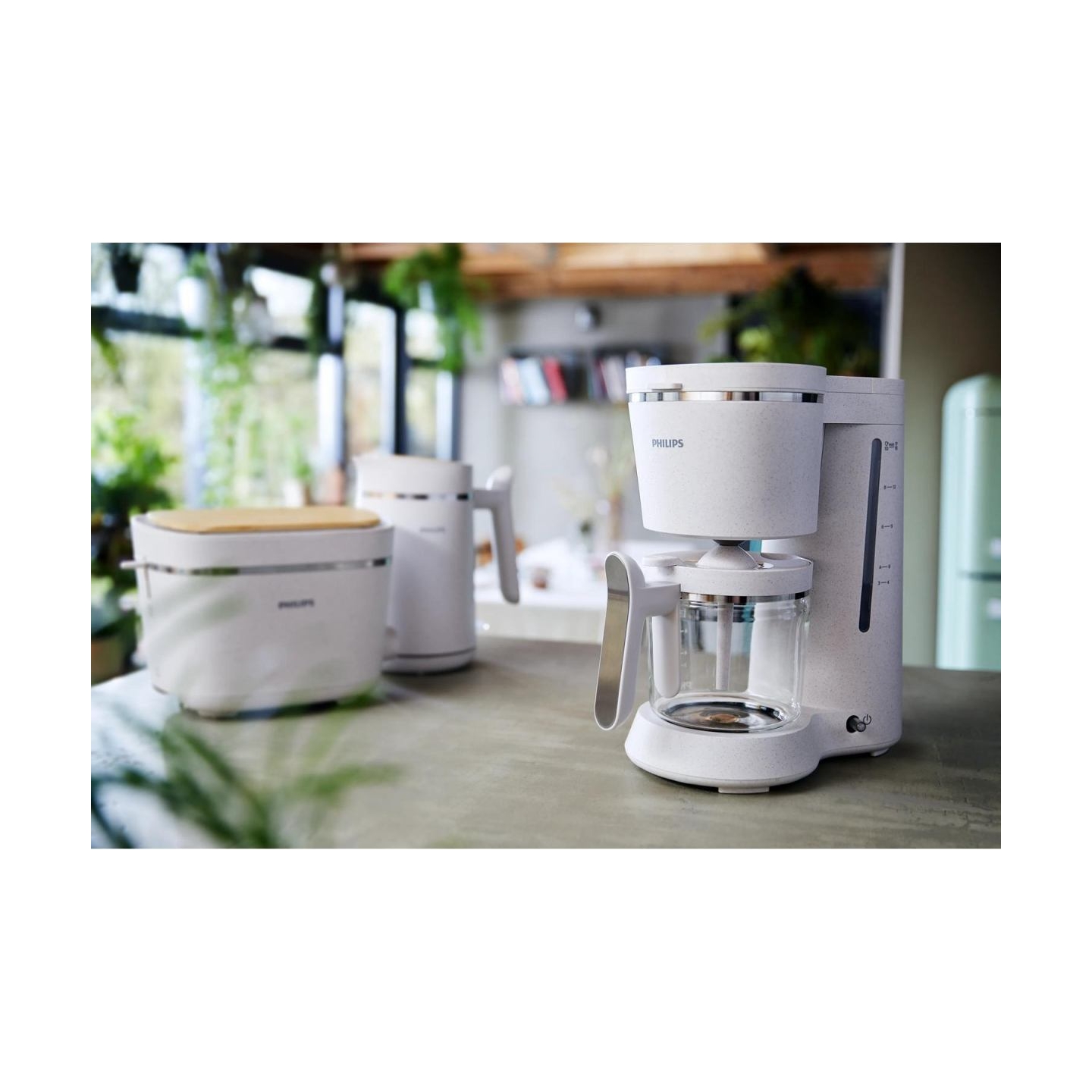 Philips Eco Conscious Edition Drip Filter Coffee Machine HD5120/00, 1.2L / HD5120/00