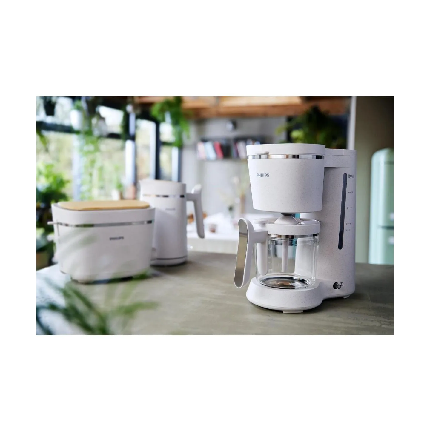 Philips Eco Conscious Edition Drip Filter Coffee Machine HD5120/00, 1.2L / HD5120/00